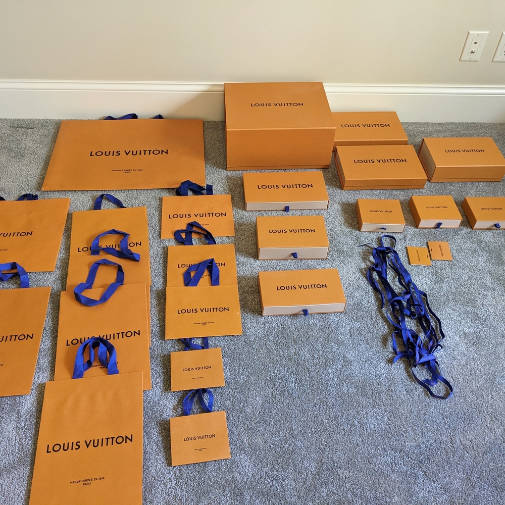 Louis Vuitton Gift Boxes and Bags